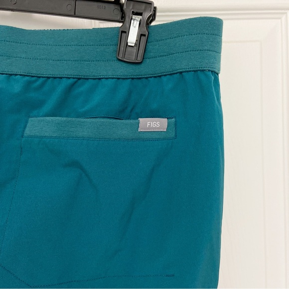 Mens Figs Scrub Pants Technical Collection Size Large Teal - Picture 6 of 8